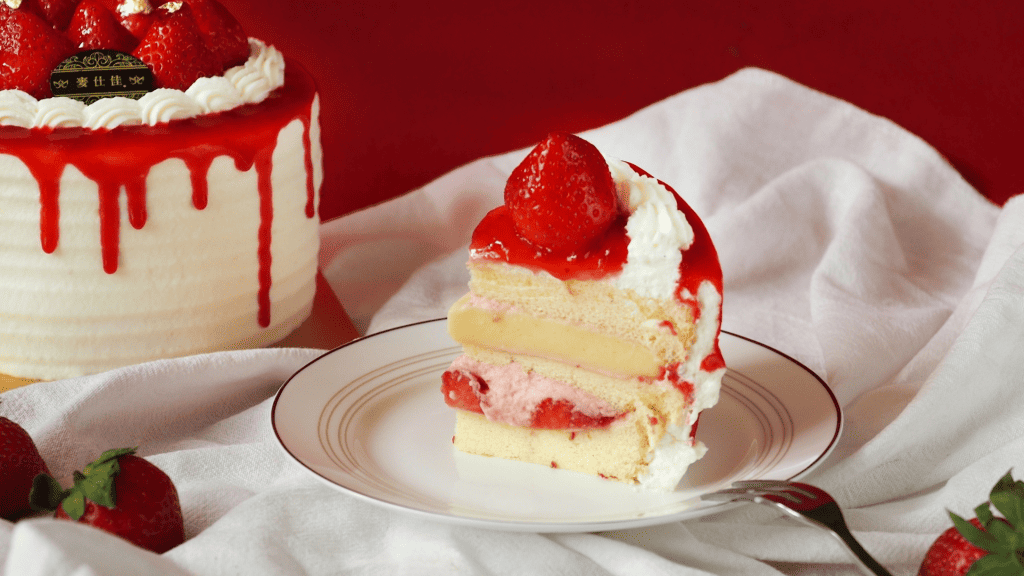 台中草莓蛋糕推薦－麥仕佳日本生乳草莓蛋糕