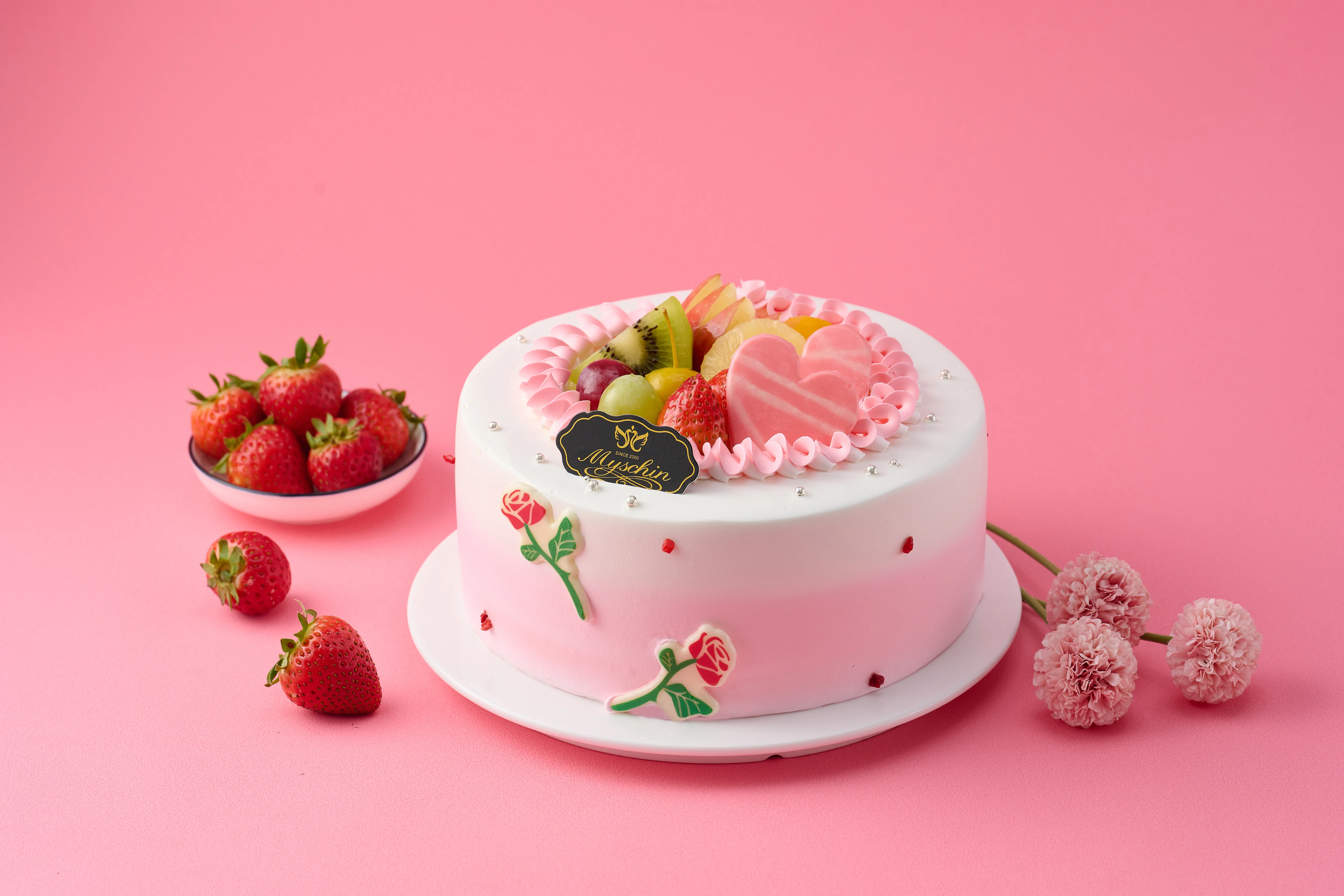麥仕佳草莓經典生日蛋糕