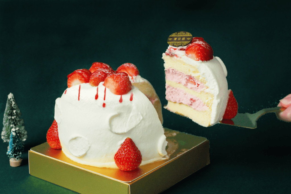 台中草莓蛋糕推薦－麥仕佳生乳草莓炸彈蛋糕